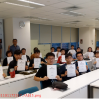 工院同學們認真參與學習台積新人訓練中心(NTC)產學合作課程